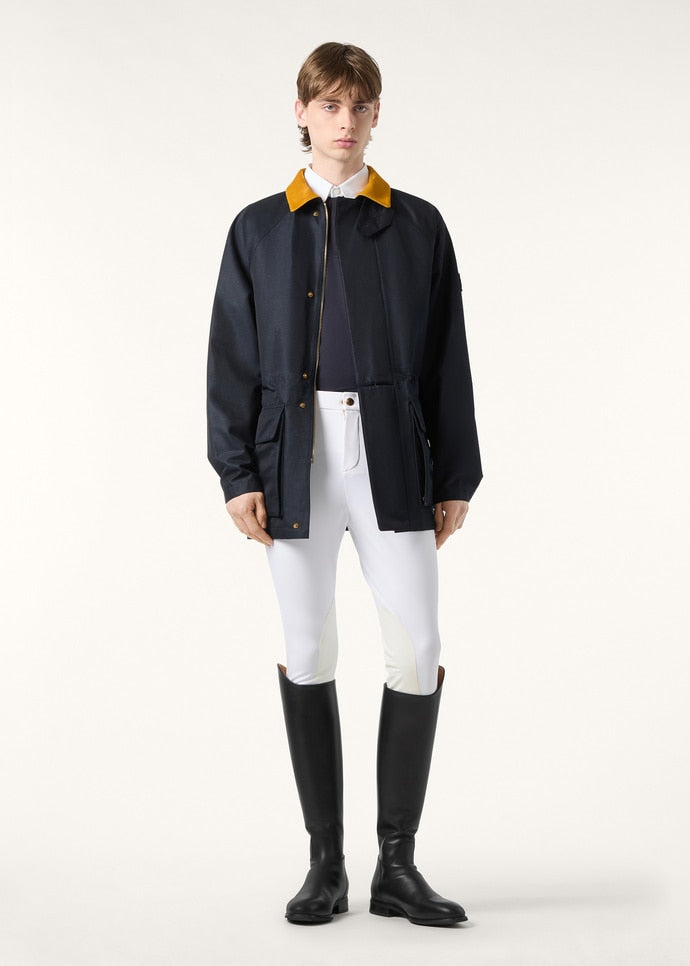 HORSEY JACKET LINEN SILK 3L LORO CLAN STORM_FAQ0770_W000_1