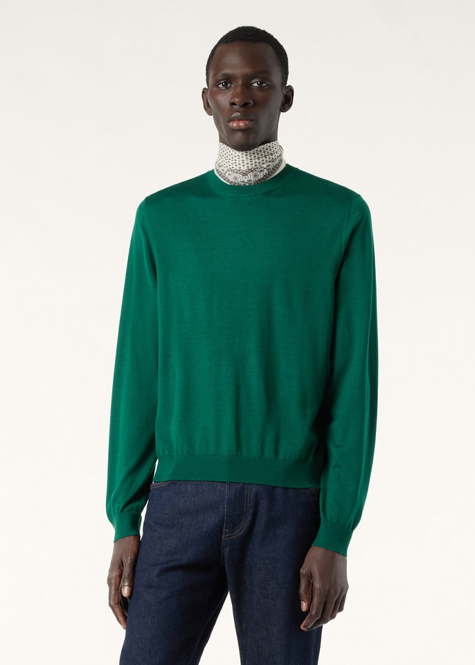 SOTTILE CREWNECK SWEATER WOOL CASH SILK GG 18_FAO2836_510K_3