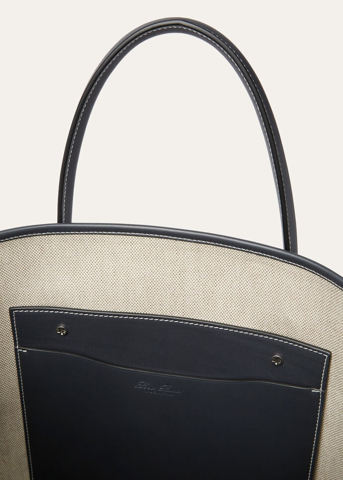  BEAM TOTE LARGE NATURAL CANVAS ROUNDED LEATHER_FAO5501_B4MI_NR_6