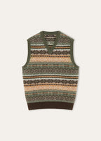 SPEYSIDE VEST SWEATER CASH WOOL GG 5_FAQ0832_F7KM_5