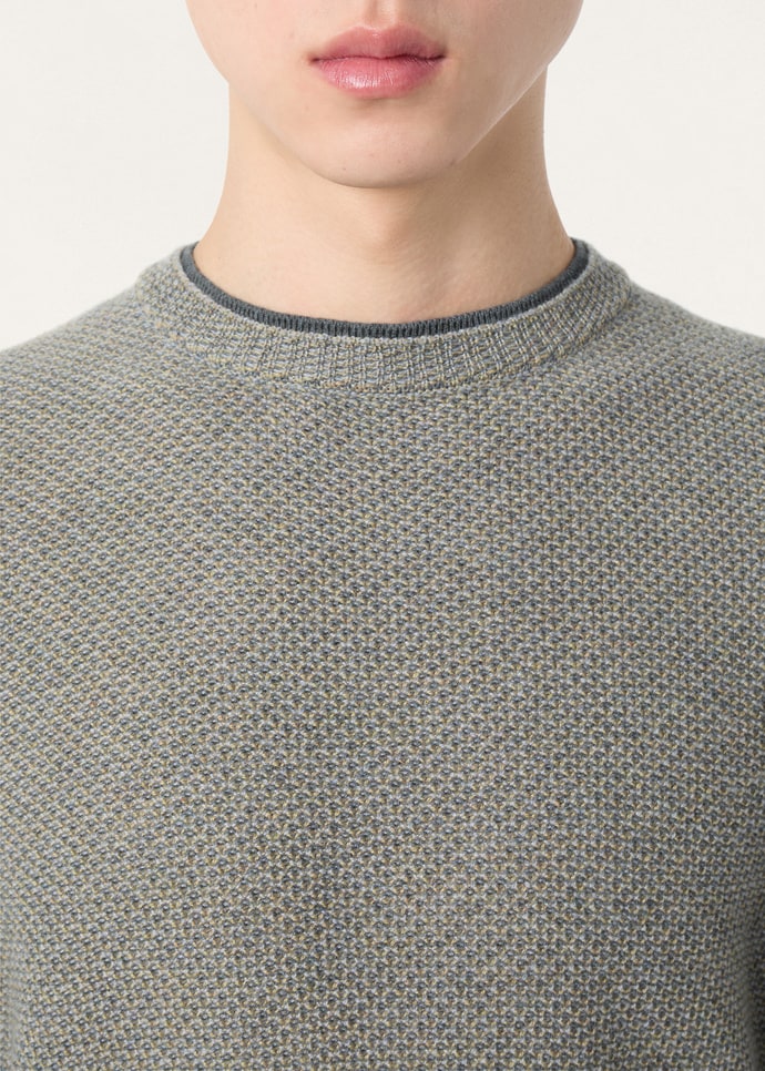 VARALLO CREWNECK SWEATER BABY CASH GG 12_FAM7601_J1ZL_2