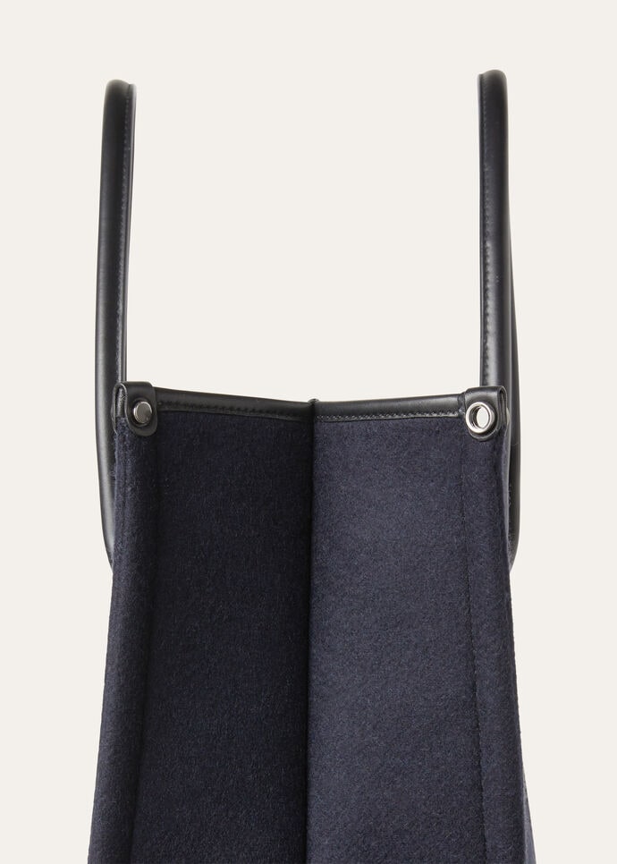BEAM TOTE LARGE MELTON CASH ROUNDED CALF_FAO6847_B4MG_NR_4