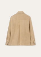 LORO PIANA OVERSHIRT LOWERED SUEDE_FAQ4057_D147_6