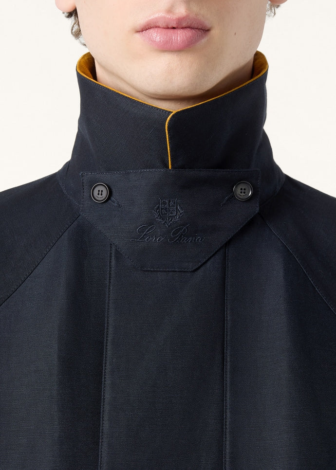 HORSEY  JACKET LINEN SILK 3L LORO CLAN STORM_FAQ0770_W000_2