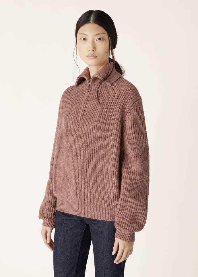 LORO BULKY HALFNECK SWEATER RECYCLED CASH GG 5_FAO4440_R0B2_5