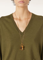 ICONIC ROYAL LIGHTNESS V NECK SWEATER WOOL SILK GG 18_FAP0150_516Y_2