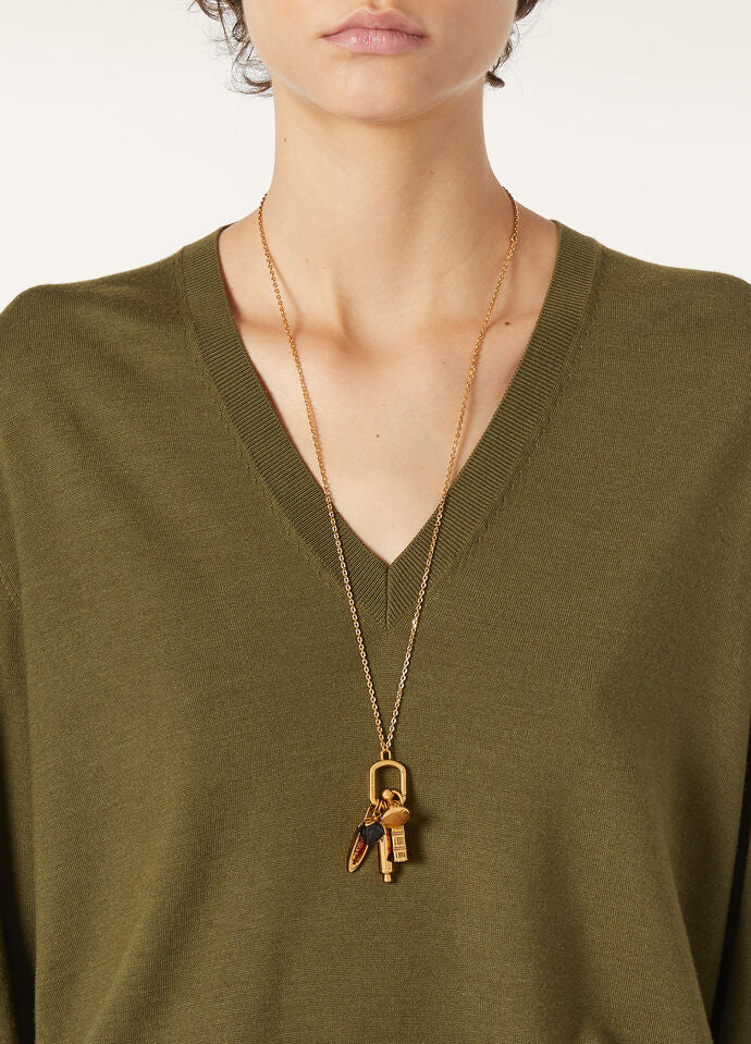 ICONIC ROYAL LIGHTNESS V NECK SWEATER WOOL SILK GG 18_FAP0150_516Y_2
