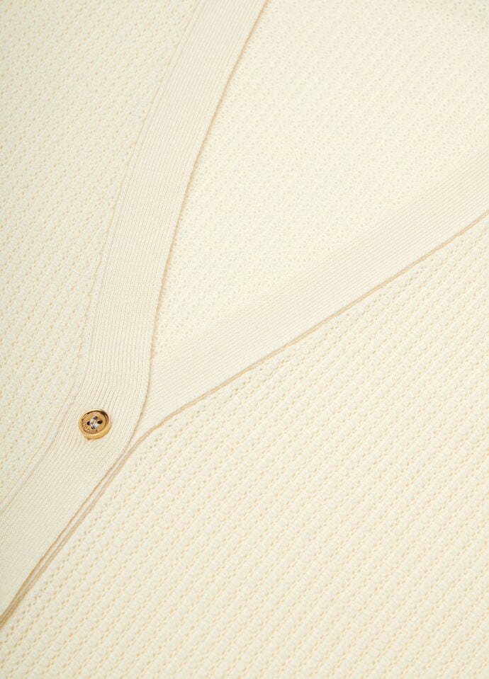 RIBBED ROYAL LIGHTNESS CARDIGAN SW.WOOL SILK GG18_FAP0887_1230_7