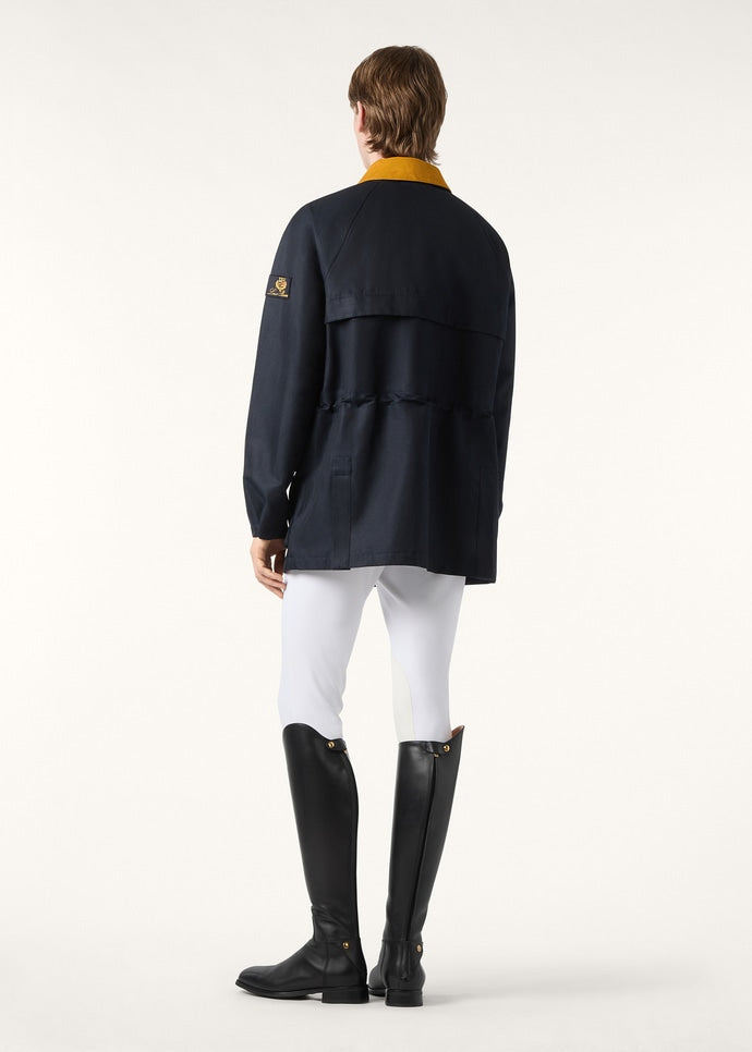 HORSEY  JACKET LINEN SILK 3L LORO CLAN STORM_FAQ0770_W000_4