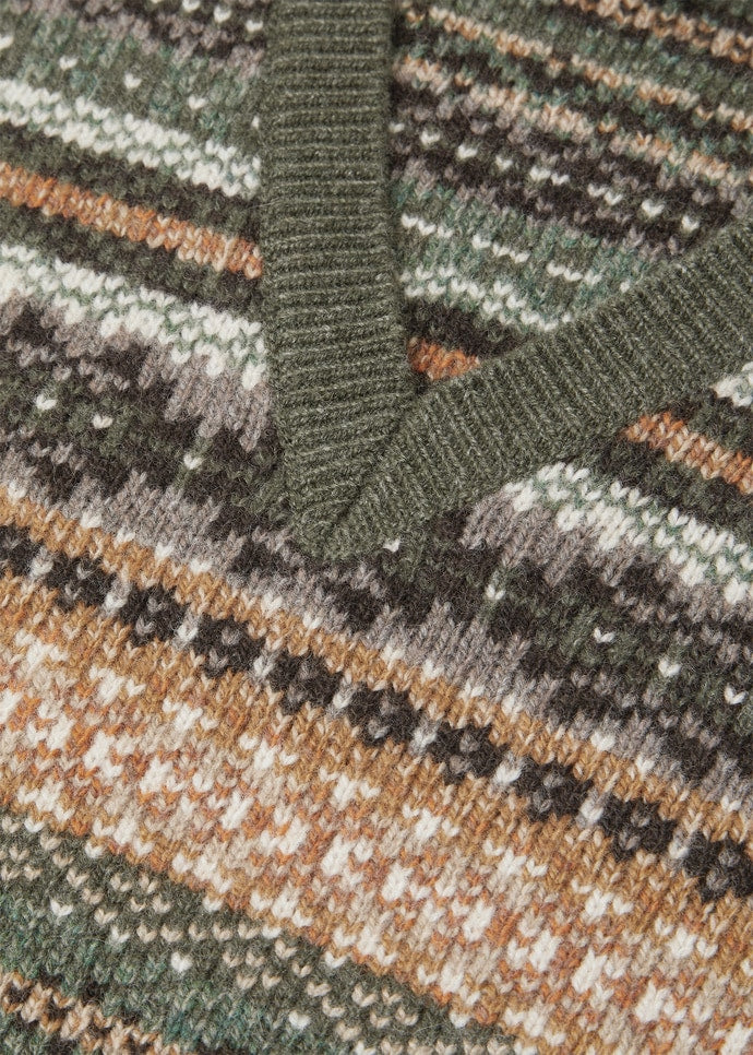 SPEYSIDE VEST SWEATER CASH WOOL GG 5_FAQ0832_F7KM_7