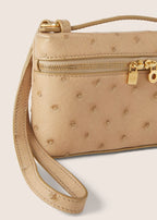 EXTRA POCKET MINI POUCH OSTRICH SADDLE FINISH_FAN9926_D0QB_NR_4