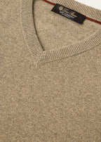 CLASSIC BABY CASH V NECK SWEATER GG 14_FAQ4047_H10U_7