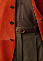GUILLOCHE BUCKLE BELT 1.8 ROUNDED LTH_FAQ3263_Q0BE_1