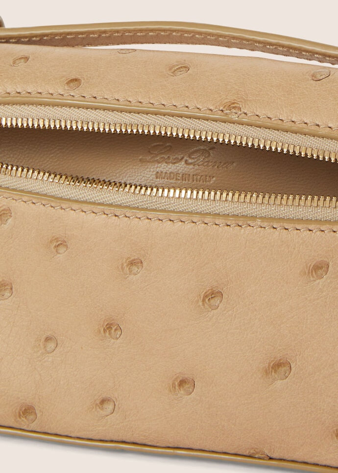 EXTRA POCKET MINI POUCH OSTRICH SADDLE FINISH_FAN9926_D0QB_NR_3