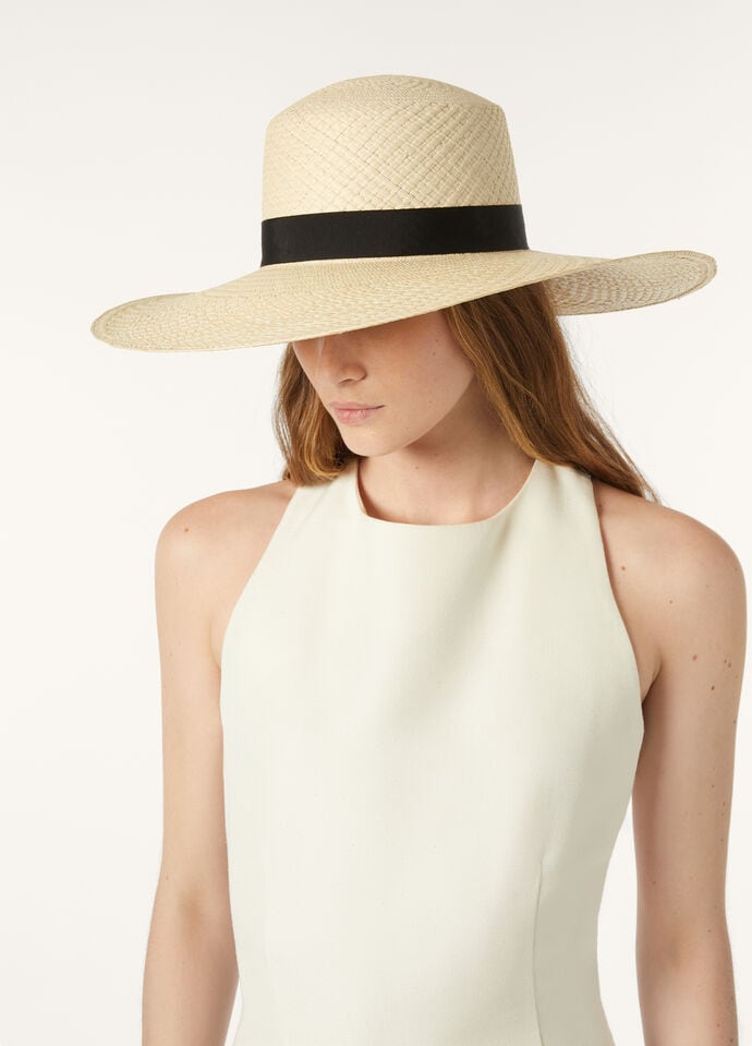ANITA HAT DOUBLE WAVED STRAW_FAP3946_A802_1