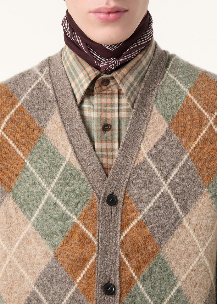 DRUMOAK ARGYLE VEST SWEATER WOOL GG 12_FAQ0843_F7KS_2