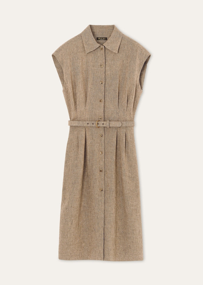 MAISE DRESS SARTORIAL LINEN CREPE_FAP8109_D0XO_5