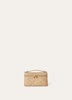 EXTRA POCKET MINI POUCH OSTRICH SADDLE FINISH_FAN9926_D0QB_NR_1