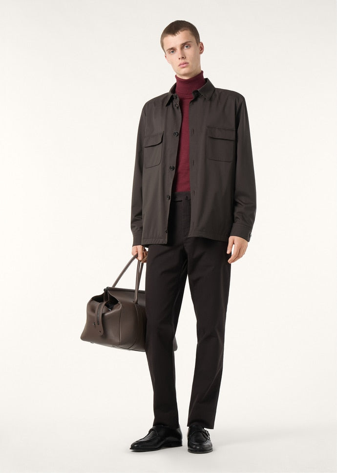 LORO PIANA OVERSHIRT WIND STRETCH STORM_FAQ3020_H11I_1