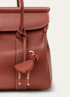 GOAT CHARM ROUNDED LEATHER_FAP2632_P0AR_NR_2
