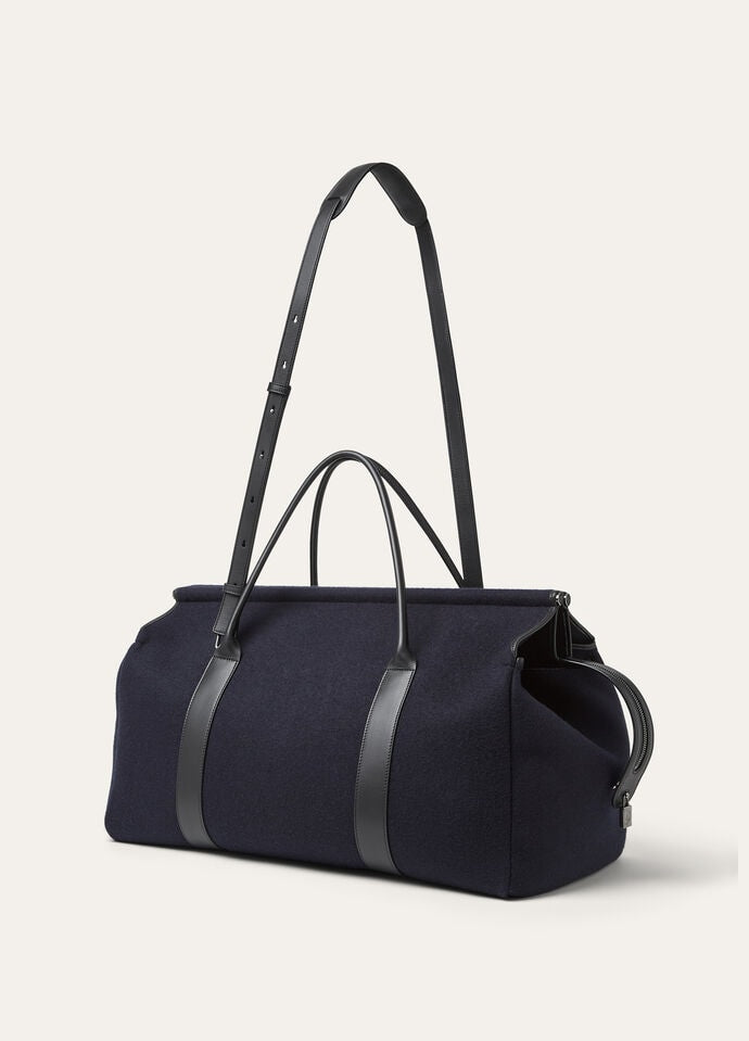 LOOM WEEKENDER L50 MELTON CASH ROUNDED LEATHER    _FAO9519_B4MG_NR_2