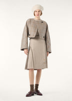 MILDA SKIRT BOTTONATO FLANNEL CASH_FAQ1001_E0FF_1