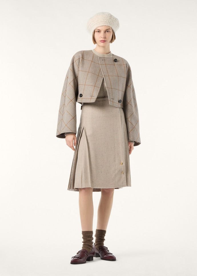 MILDA SKIRT BOTTONATO FLANNEL CASH_FAQ1001_E0FF_1