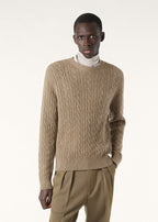 BABY CASH LIGHT TRECCIA CREWNECK SWEATER GG 12_FAO5736_J1YF_3
