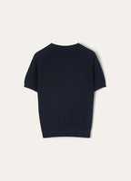 RIBBED ROYAL LIGHTNESS SS CREWNECK SW.WOOLSILK GG18_FAP0886_W000_6