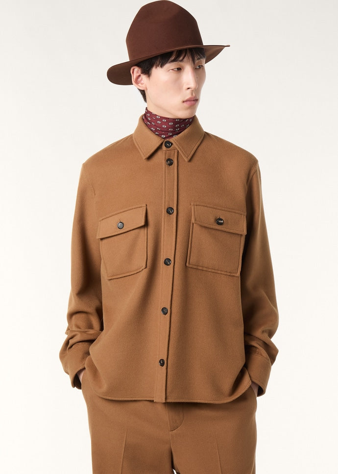 JIM OVERSHIRT VICUNA SILK DOUBLE RAIN_FAQ2692_E09Y_3