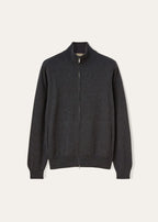 CLASSIC BABY CASHMERE BOMBER SWEATER ZIP GG 12_FAM9318_M047_5