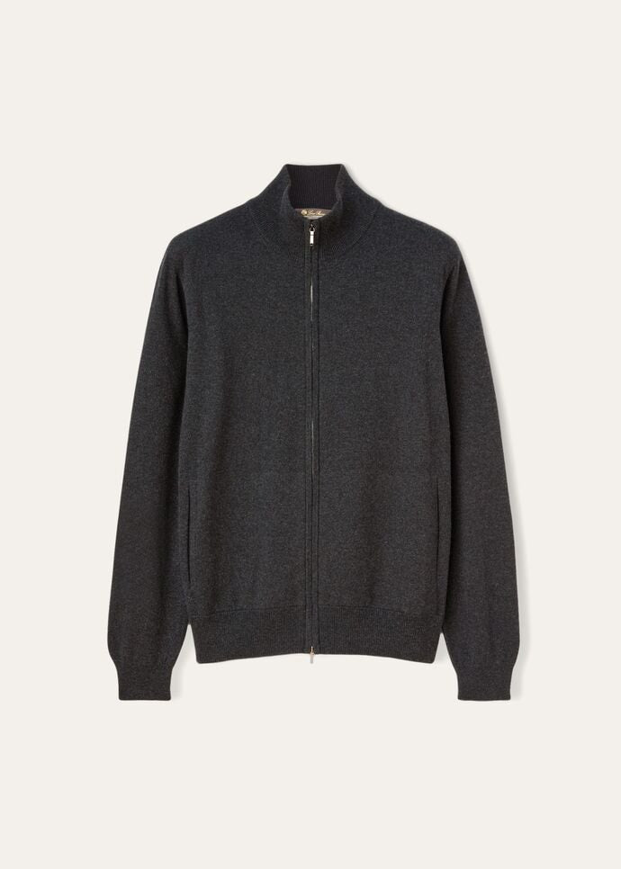 CLASSIC BABY CASHMERE BOMBER SWEATER ZIP GG 12_FAM9318_M047_5