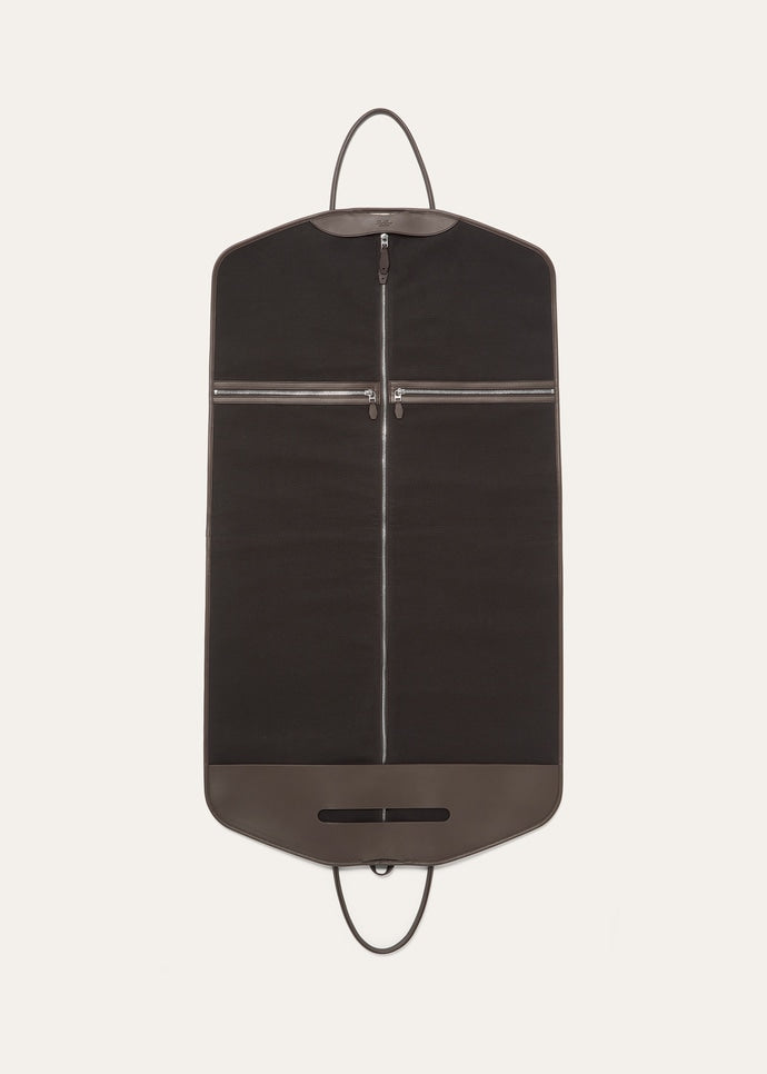 GUARDAROBA GARMENT BAG LINEN/ROUNDED LEATHER_FAQ3256_B5QL_NR_2