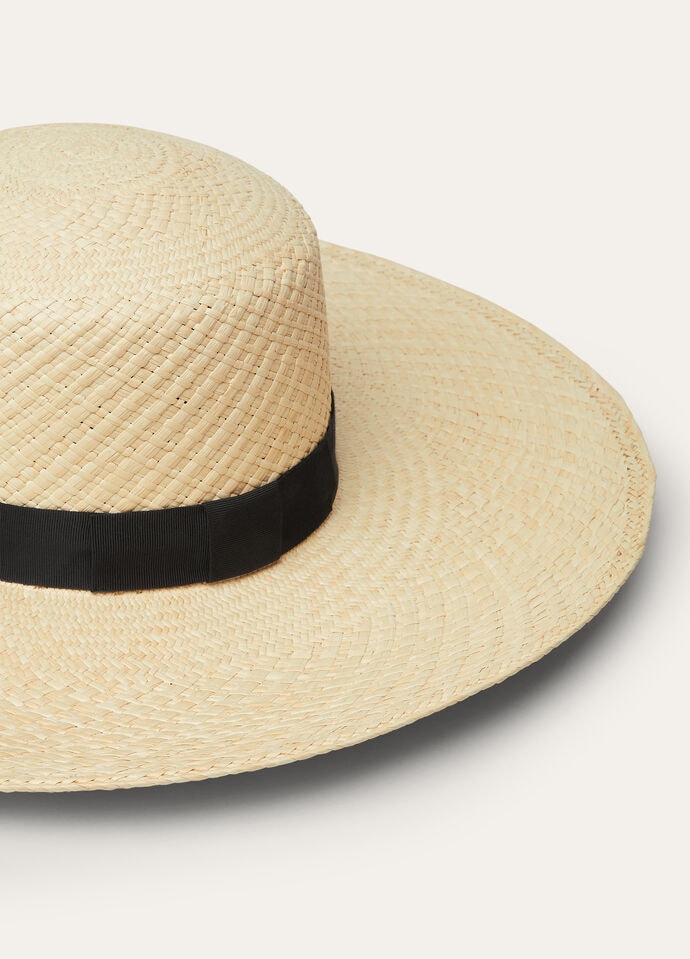 ANITA HAT DOUBLE WAVED STRAW_FAP3946_A802_5
