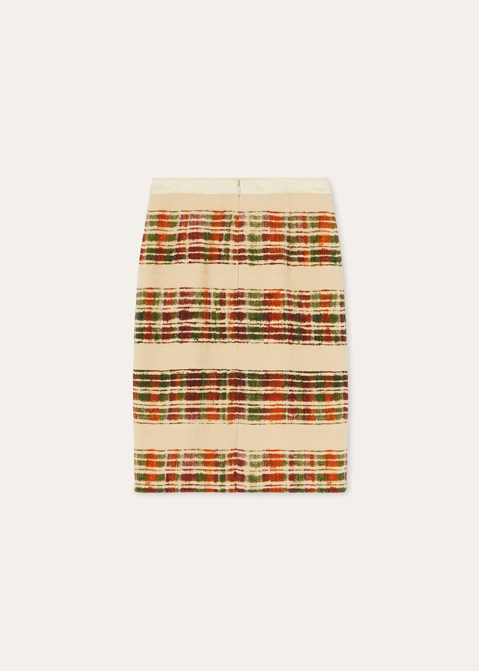 SYLVA SKIRT WATERCOLOR SUITCASE STRIPE_FAP7736_T1U4_6