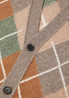 DRUMOAK ARGYLE VEST SWEATER WOOL GG 12_FAQ0843_F7KS_7