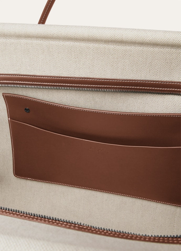 LOOM WEEKENDER L42 NAT.CANVAS ROUNDED LEATHER_FAP4438_B5FI_NR_7