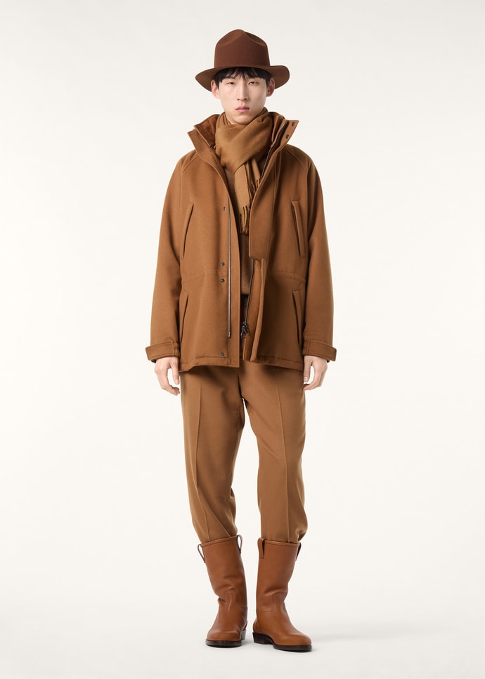 LORO PIANA ICER FIELD JACKET VICUNA STORM_FAP5552_E09Y_1