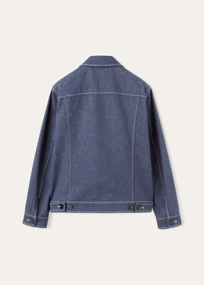 NEIVE JACKET DTL DENIM FLOWER_FAN9984_W13K_6