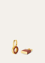 LEATHER COVERED CHARM EARRINGS ROUNDED CALF_FAO4274_P0AR_NR_2