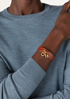 EXTRA BRACELET GLAZED ALLIGATOR_FAO3034_P08H_1