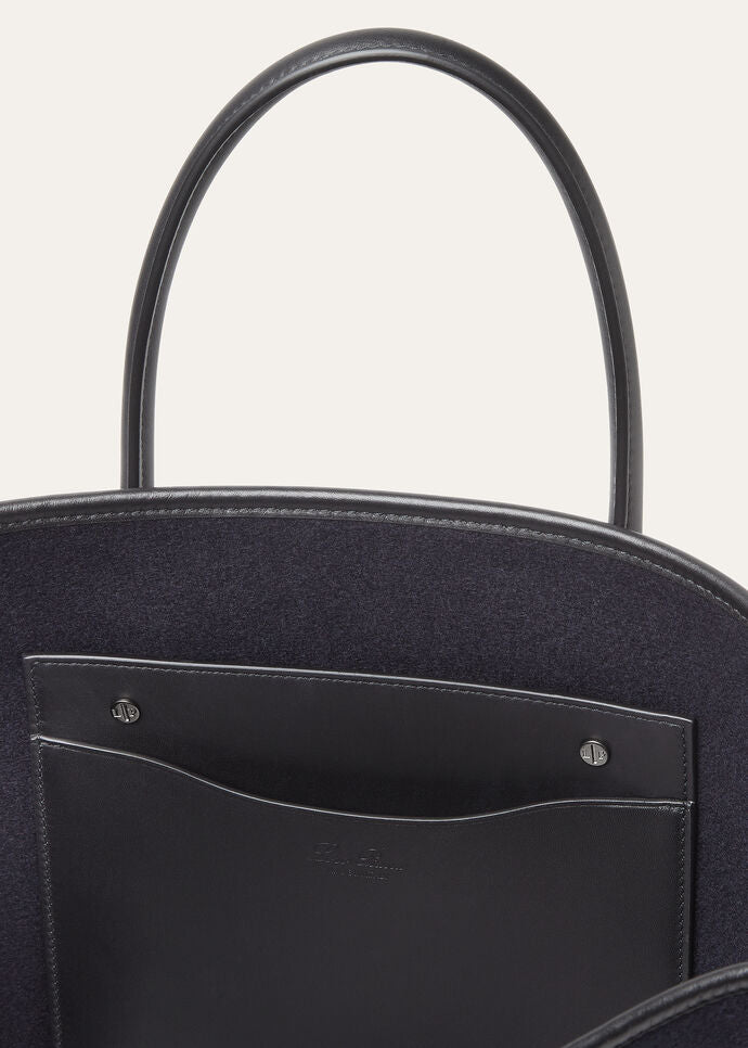 BEAM TOTE SMALL MELTON CASH ROUNDED CALF_FAO6848_B4MG_NR_6