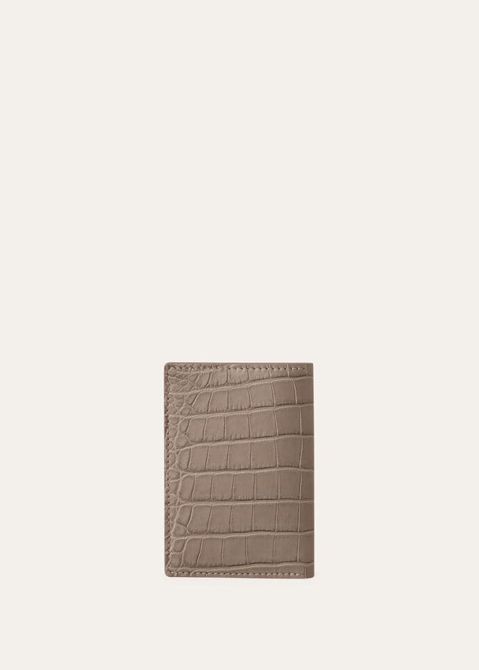 EXTRA BIFOLD CARDHOLDER SOFT MATT ALLIGATOR_FAO6941_D05S_NR_2