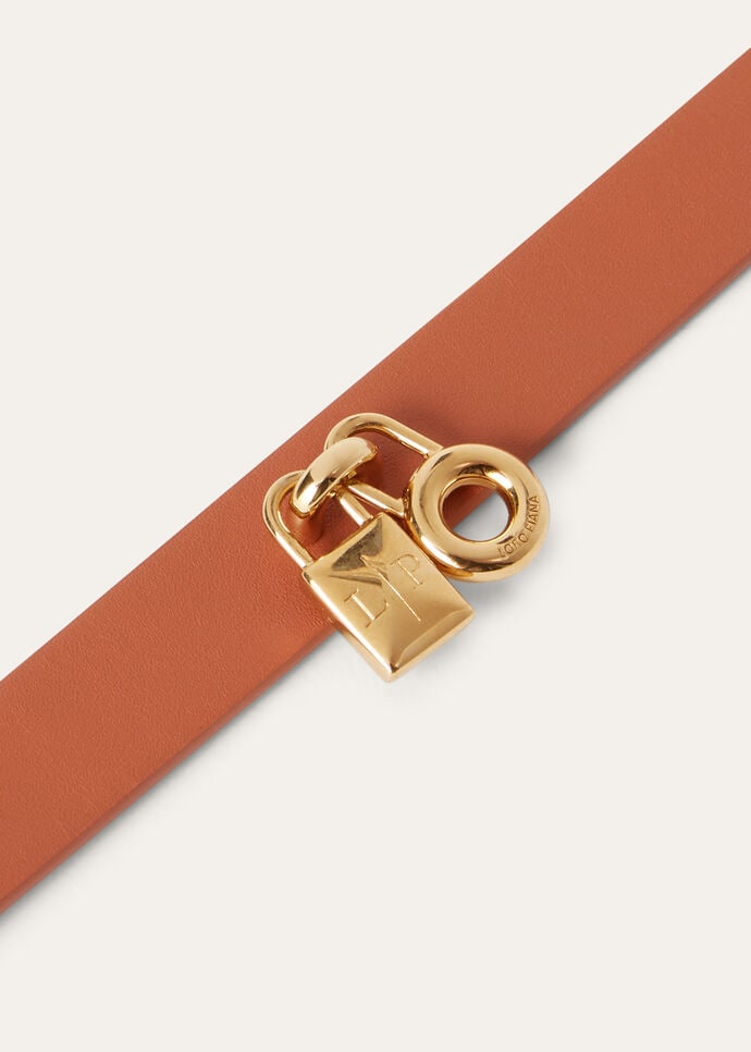 EXTRA BRACELET SADDLE LEATHER  TG S/M   L/XL_FAO3036_L0AL_3