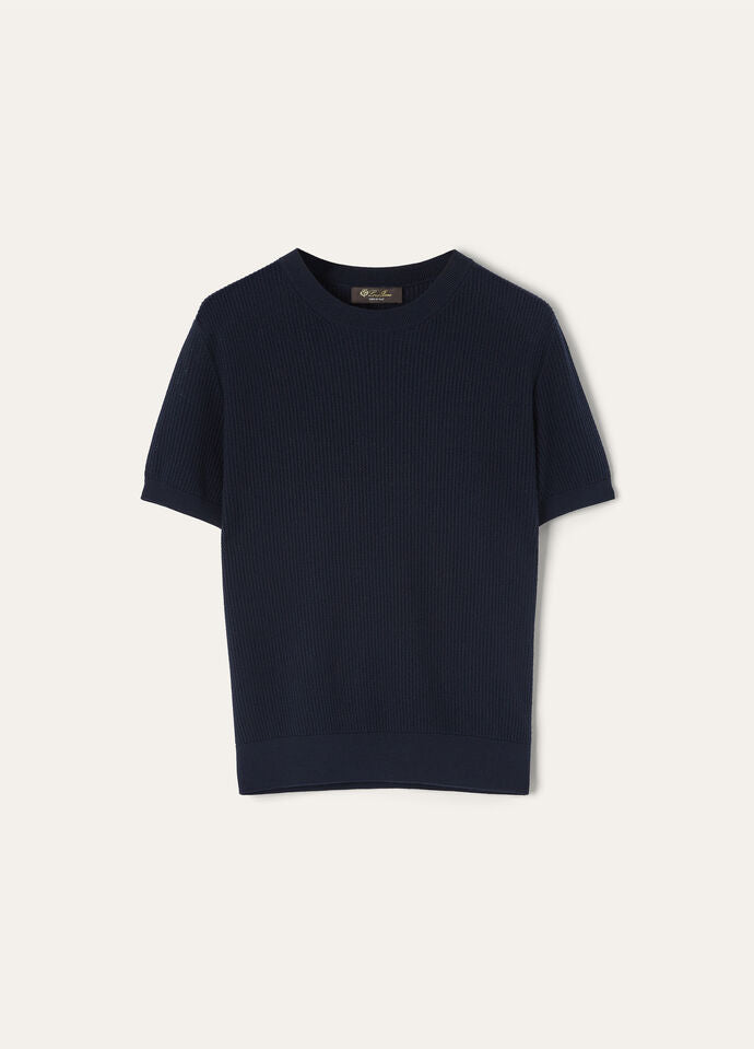 RIBBED ROYAL LIGHTNESS SS CREWNECK SW.WOOLSILK GG18_FAP0886_W000_5