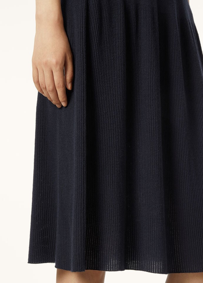 ROYAL LIGHTNESS RIBBED SKIRT WOOL SILK GG18_FAP2351_W000_2