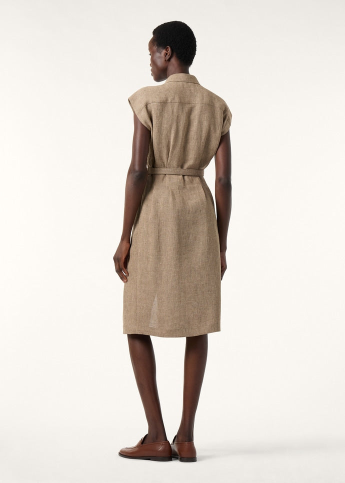 MAISE DRESS SARTORIAL LINEN CREPE_FAP8109_D0XO_4