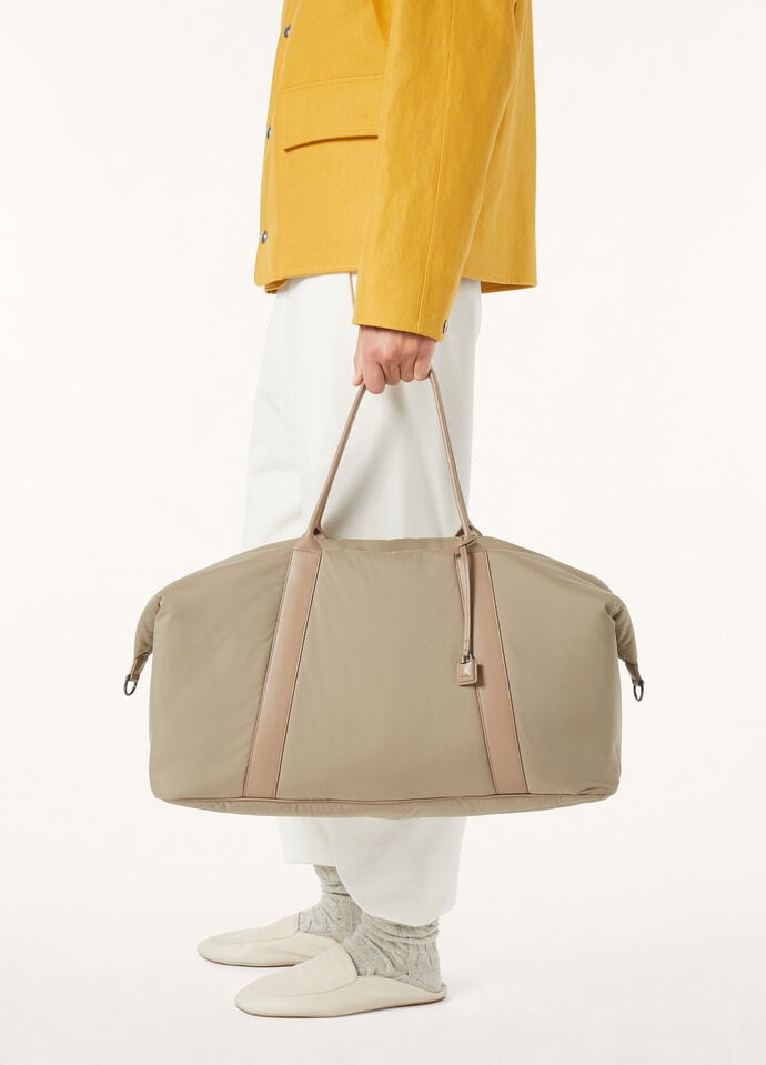 WIND DUFFLE WIND/ROUNDED LEATHER_FAP4828_B5A5_NR_1