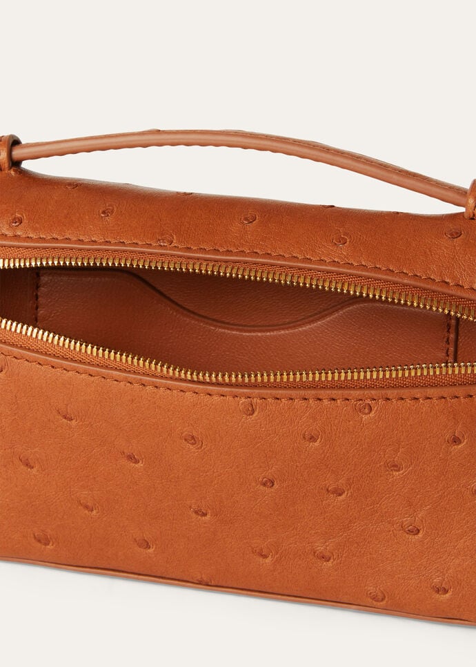 EXTRA POCKET MINI POUCH OSTRICH SADDLE FINISH_FAN9926_E0DA_NR_5