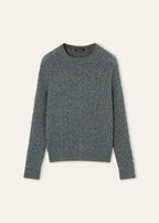 BABY CASH LIGHT TRECCIA CREWNECK SWEATER GG 12_FAO5736_J1YH_5